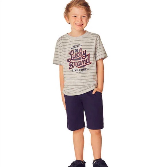 Boys Lucky Brand Short Set - Picture 1 of 5